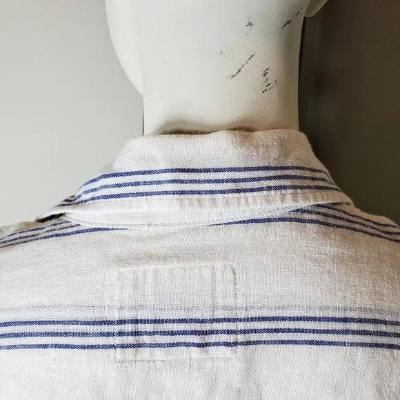 RAILS Matea Flamenco Striped Lace-Up Long-Sleeve Top Size Large NWOT - Picture 9 of 15